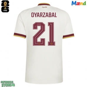 Spanien Mikel Oyarzabal #21 Replika Udebanetrøje VM 2026 Kortærmet